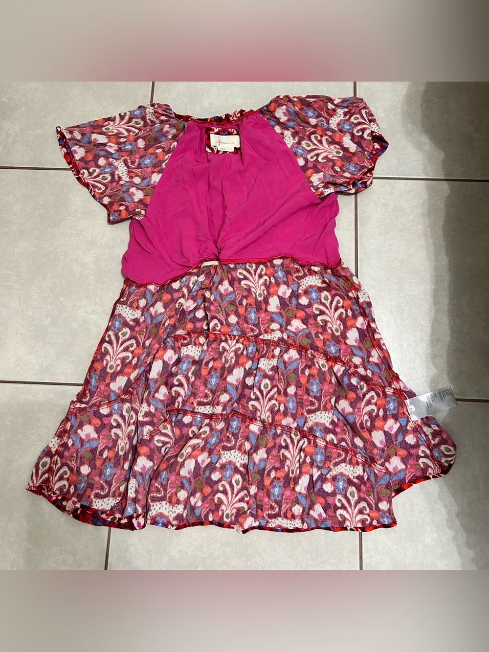 Anthropologie Robin Tiered Mini Dress - Picture 6 of 7